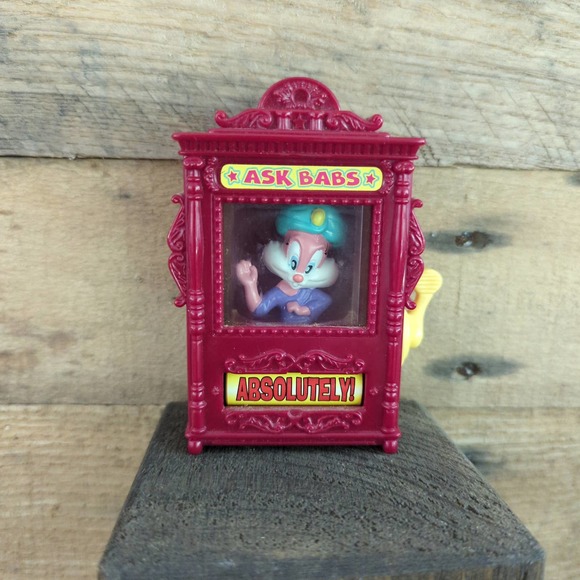 Vintage 1999 Tiny Toon Adventures Ask Babs Toy  / The BIG Cartoonie Show - Picture 1 of 10